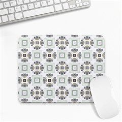 Background Pattern Retro Vintage Small Mousepad by Maspions