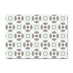 Background Pattern Retro Vintage Sticker A4 (100 Pack)