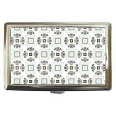 Background Pattern Retro Vintage Cigarette Money Case