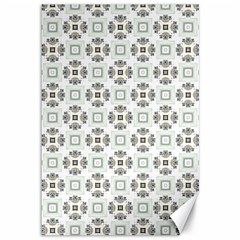 Background Pattern Retro Vintage Canvas 12  X 18 