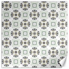 Background Pattern Retro Vintage Canvas 16  X 16 