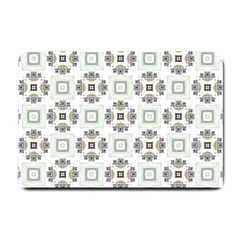 Background Pattern Retro Vintage Small Doormat by Maspions