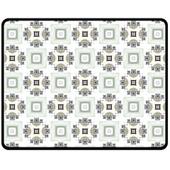 Background Pattern Retro Vintage Fleece Blanket (medium)