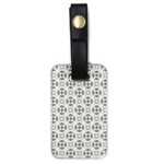 Background Pattern Retro Vintage Luggage Tag (one side) Front