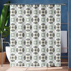 Background Pattern Retro Vintage Shower Curtain 60  X 72  (medium) 