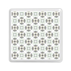 Background Pattern Retro Vintage Memory Card Reader (square)