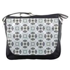 Background Pattern Retro Vintage Messenger Bag