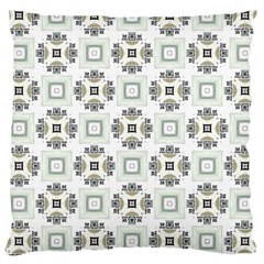 Background Pattern Retro Vintage Large Cushion Case (two Sides) by Maspions