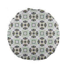 Background Pattern Retro Vintage Standard 15  Premium Round Cushions