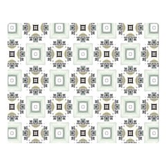 Background Pattern Retro Vintage Two Sides Premium Plush Fleece Blanket (large)