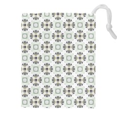 Background Pattern Retro Vintage Drawstring Pouch (4xl)