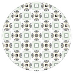 Background Pattern Retro Vintage Round Trivet