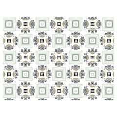 Background Pattern Retro Vintage Premium Plush Fleece Blanket (extra Small) by Maspions