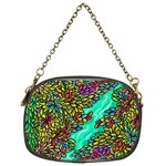 Background Leaves River Nature Chain Purse (One Side) Front