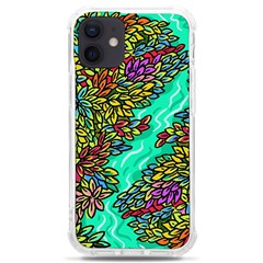 Background Leaves River Nature Iphone 12 Mini Tpu Uv Print Case	