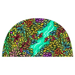 Background Leaves River Nature Anti Scalding Pot Cap by Maspions