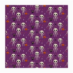 Skull Halloween Pattern Medium Glasses Cloth (2 Sides) by Maspions