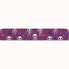 Skull Halloween Pattern Small Bar Mat