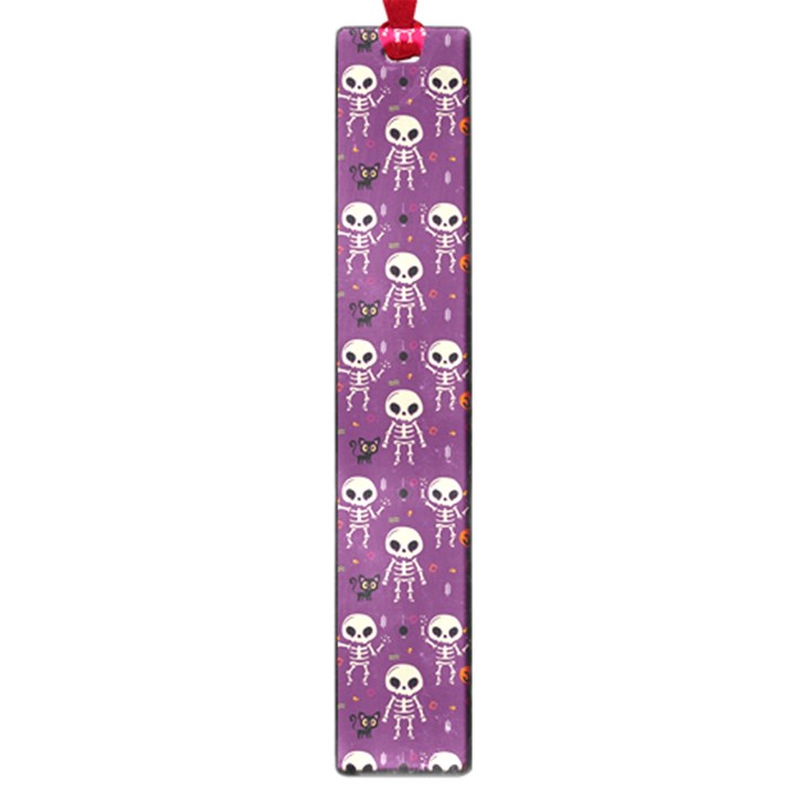 Skull Halloween Pattern Large Book Marks