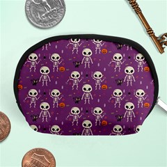 Skull Halloween Pattern Accessory Pouch (medium)