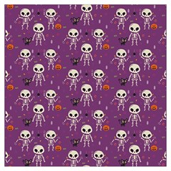 Skull Halloween Pattern Lightweight Scarf  by Maspions