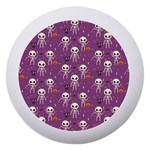 Skull Halloween Pattern Dento Box with Mirror Front