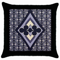 Pattern Design Scrapbooking Throw Pillow Case (Black)