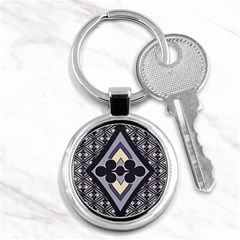 Pattern Design Scrapbooking Key Chain (round) by Maspions