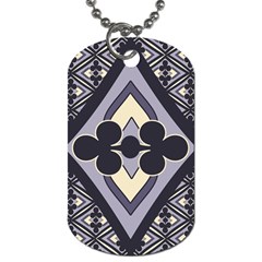 Pattern Design Scrapbooking Dog Tag (one Side)