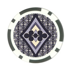 Pattern Design Scrapbooking Poker Chip Card Guard