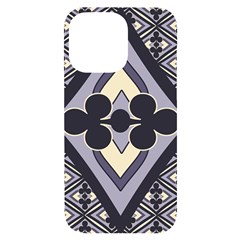 Pattern Design Scrapbooking Iphone 14 Pro Max Black Uv Print Case by Maspions