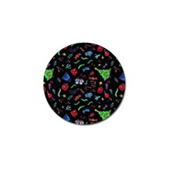 New Year Christmas Background Golf Ball Marker (10 Pack) by Maspions