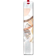 Boho Background Leaves Botanical Large Book Marks