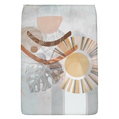 Boho Background Leaves Botanical Removable Flap Cover (s)