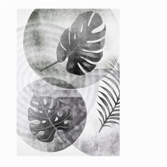 Vintage Retro Boho Background Leaves Botanical Large Garden Flag (two Sides)