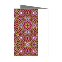 Illustrations Background Pattern Mandala Seamless Mini Greeting Cards (pkg Of 8) by Maspions