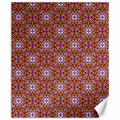 Illustrations Background Pattern Mandala Seamless Canvas 8  X 10 