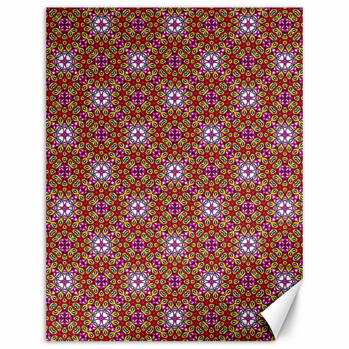 Illustrations Background Pattern Mandala Seamless Canvas 12  x 16 