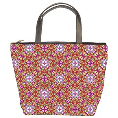 Illustrations Background Pattern Mandala Seamless Bucket Bag