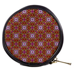 Illustrations Background Pattern Mandala Seamless Mini Makeup Bag