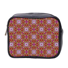 Illustrations Background Pattern Mandala Seamless Mini Toiletries Bag (two Sides)