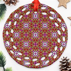 Illustrations Background Pattern Mandala Seamless Ornament (round Filigree)