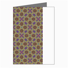 Art Illustrations Background Pattern Mandala Seamless Greeting Cards (pkg Of 8) by Maspions