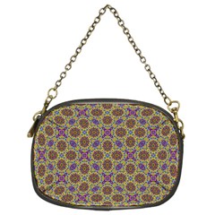 Art Illustrations Background Pattern Mandala Seamless Chain Purse (two Sides) by Maspions