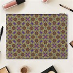 Art Illustrations Background Pattern Mandala Seamless Cosmetic Bag (XL) Back