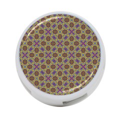 Art Illustrations Background Pattern Mandala Seamless 4-port Usb Hub (two Sides)