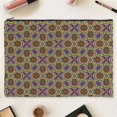 Art Illustrations Background Pattern Mandala Seamless Cosmetic Bag (xxxl)