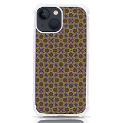 Art Illustrations Background Pattern Mandala Seamless Iphone 13 Mini Tpu Uv Print Case