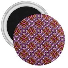 Pattern Mandala Seamless 3  Magnets