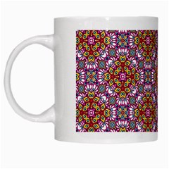 Pattern Mandala Seamless White Mug